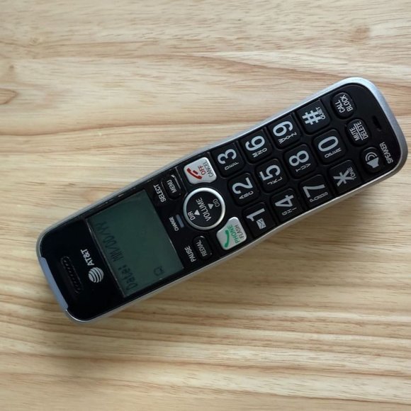 AT&T BL102-2 1 Handset Cordless Answering System w Smart Call Block - Picture 5 of 9